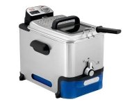 Tefal FR 8040 - deep fryer - Oleoclean Pro Inox & Design, 3,5 L, 1,2 kg, Black / Stainless Steel, 2300 W, 348 mm