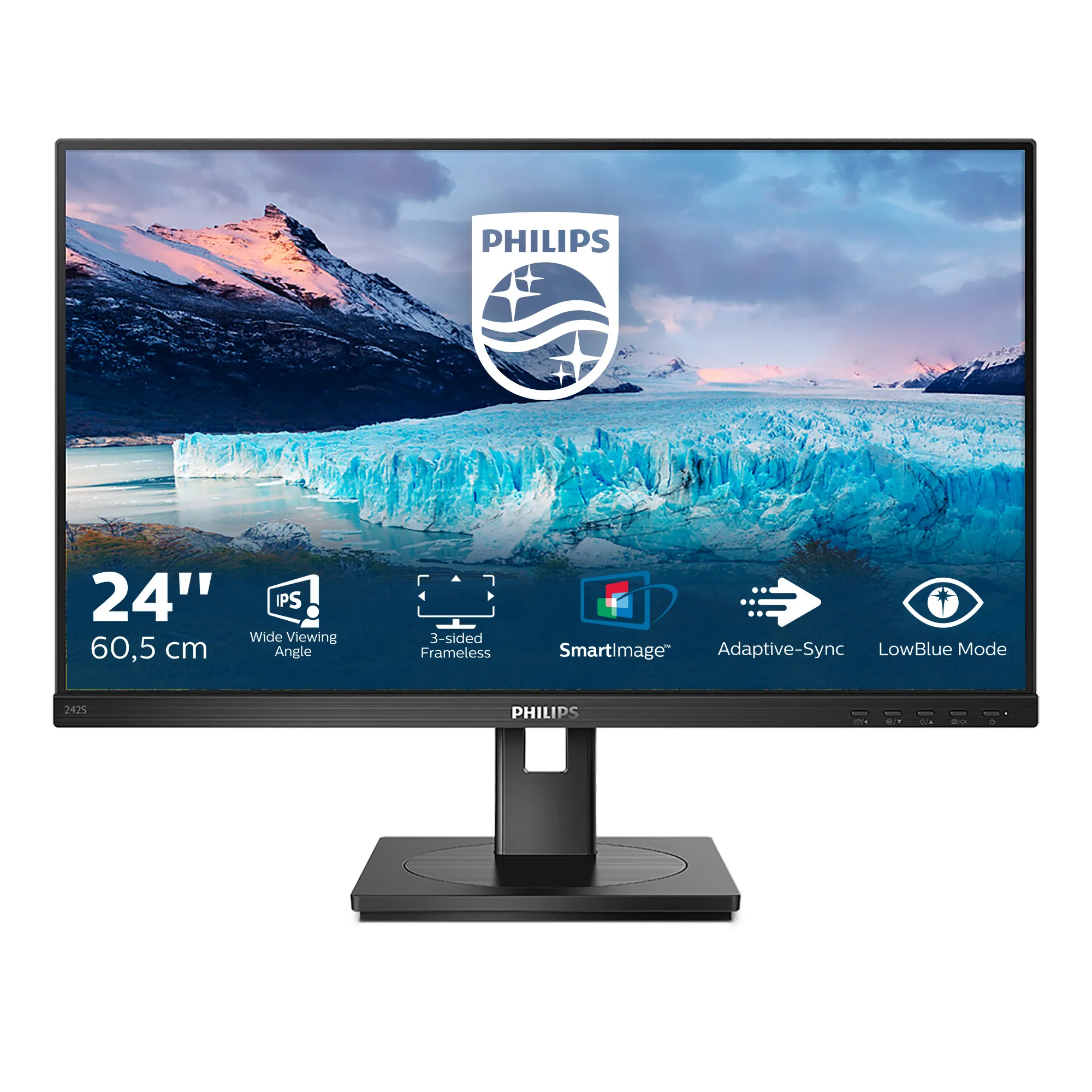 Philips 24" S-Line 242S1AE, Full HD, IPS -näyttö