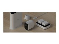 Arlo Ultra 2 Spotlight, IP-turvakamera, Sisätila ja ulkotila, Langaton, FCC, CE, IC, EuP1275, WERCS, Seinä, Musta, Valkoinen