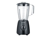 Severin SM 3707, Pöydällä pidettävä tehosekoitin, 1,5 L, Syke-toiminto, Jäänmurskaus, 600 W, Musta