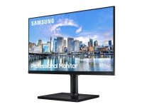 Samsung T45F Series monitor F24T452FQR - 24' - 61cm - (1920x1080) - 16:9 - 5ms - IPS - 2xHDMI + DisplayPort - VESA - Pivot - Full HD - Black