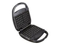 Tefal SNACK TIME 3PL SW342 - Sandwichmaskine/vaffeljern/panini - 700 W - sort/ sølv