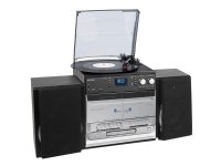 Denver MRD-166, 6,9 kg, Musta, Harmaa, Henkilökohtainen cd-soitin