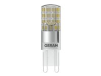OSRAM - LED-lamppu - muoto: T15 - kirkas viimeistely - G9 - 2,6 W (vastaa 30 W) - luokka E - lämmin valkoinen valo - 2700 K (3 kpl)