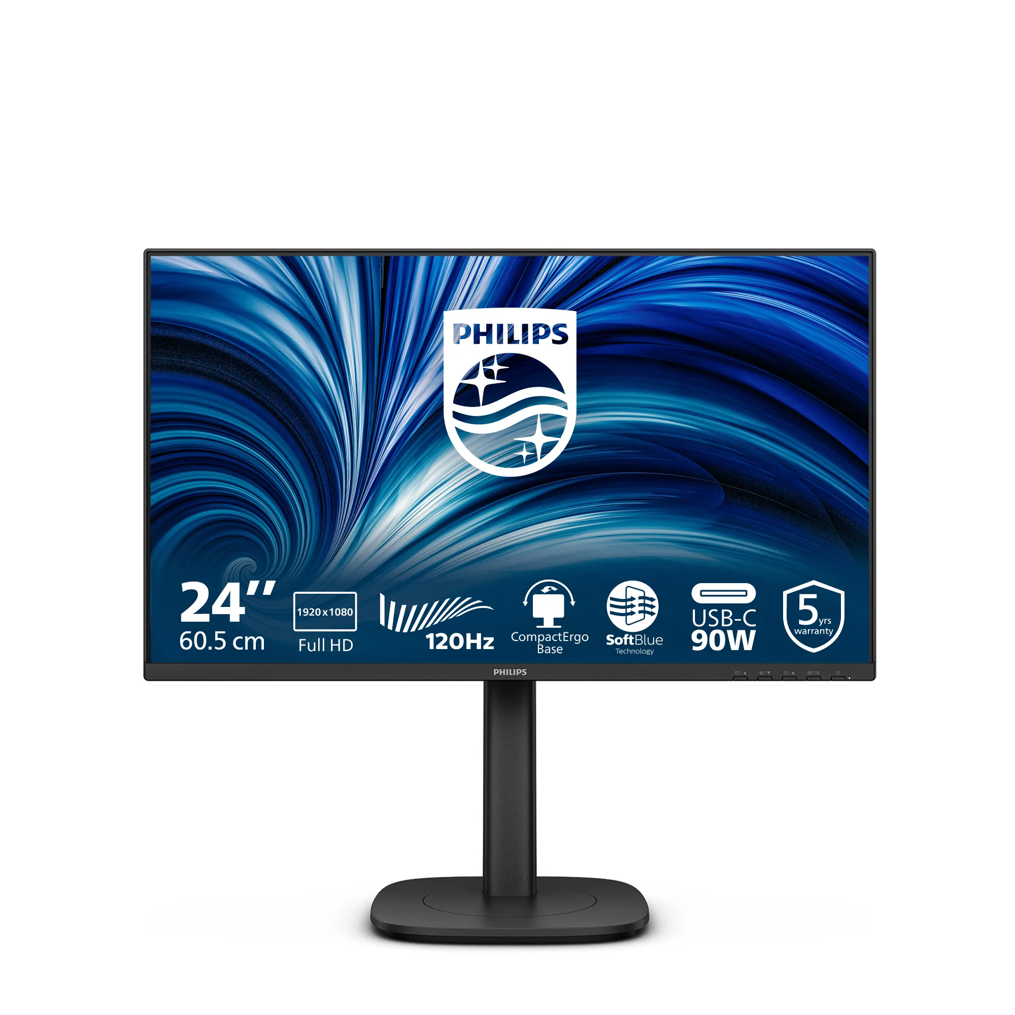 Philips 24" 24B2U3301/00 Full HD, USB-C, IPS -näyttö