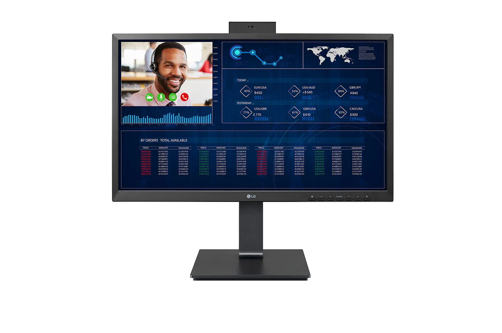 LG ALL-IN-ONE THIN CLIENT, 24", FHD, PENT CPU N6005, 16GB EMMC SSD, 8GB RAM, WIFI, BT, WEBCAM, IGELOS