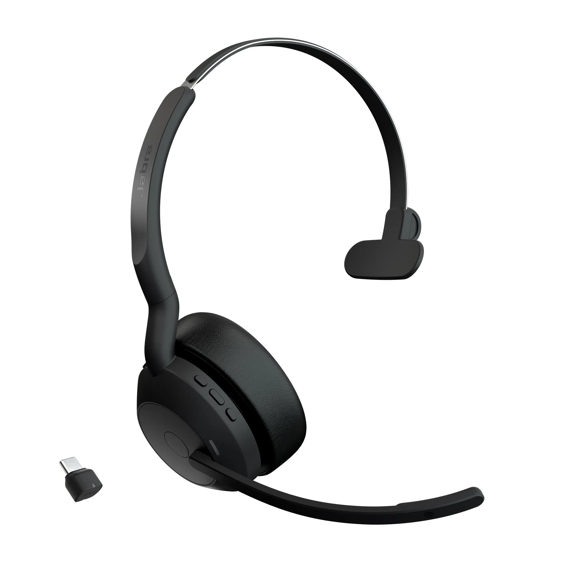 Jabra Evolve2 55 L380c UC -langaton kuuloke mikrofonilla, musta