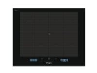 Whirlpool SMP 658C/BT/IXL, Musta, Kiinteä, 65 cm, Keittoalueinduktioliesi, iXelium, 4 alue(tta)