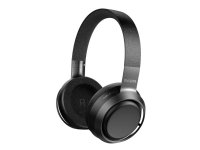 Philips Fidelio, Langallinen & langaton, Puhelut/Musiikki, 360 g, Kuulokkeet, Musta