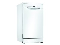 Bosch Serie 2 SPS2IKW10E, Vapaasti seisova, Slimline (45 cm), Valkoinen, Painikkeet, 1,75 m, 1,65 m