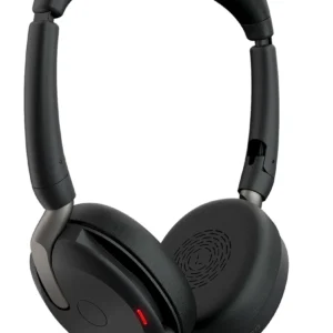 Jabra Evolve2 65 Flex L380c UCS -langattomat kuulokkeet mikrofonilla, musta
