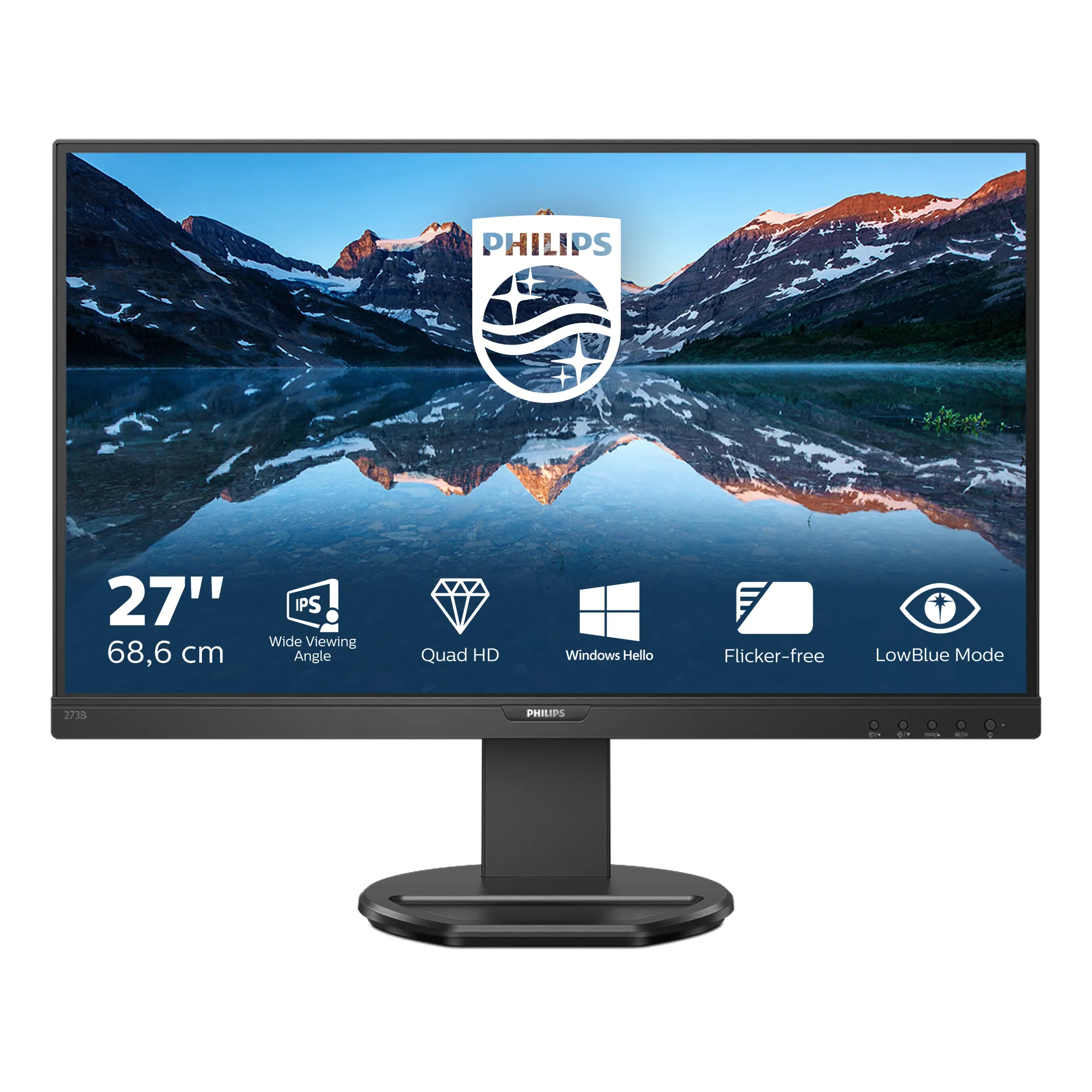 Philips 27" B-Line 276B9, QHD, USB-C, IPS -näyttö