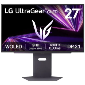 LG 27" UltraGear 27GX790A-B QHD, WOLED -pelinäyttö
