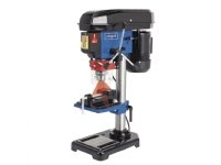 Scheppach DP16VLS, Penkkiporakone, Sininen, Harmaa, Terästä, 1,3 cm, 160 x 160 mm, 500 W