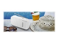 Muse M-025 RW, Kannettava, Analoginen, FM, MW, 88 - 108 MHz, Valkoinen, Rotaatio