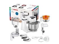 Bosch Serie 2 MUM, 3,8 L, Valkoinen, Painikkeet, 2,4 kg, 1,7 kg, 1,1 m