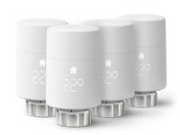 tado° Älykäs patteritermostaatti - Quattro, valkoinen, synteettinen ABS, polykarbonaatti, pyörivä, 868 Mhz, LED, AA, AA