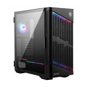 MSI MPG Velox 100P Airflow -miditornikotelo, Musta