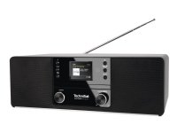 TechniSat DIGITRADIO 370 CD IR, Kodin miniaudiojärjestelmä, Musta, 10 W, DAB+, FM, PLL, UHF, 87,5 - 108 MHz, Spotify