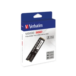 Verbatim Vi5000 PCIe NVMe M.2 SSD 2TB 2 TB, PCIe 4.0, M.2 -SSD-levy