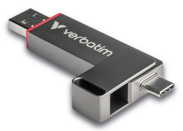 VERBATIM USB-A/C 3.2 Gen1 256GB Dual QuickStick