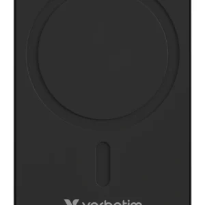 Verbatim Charge n Go Magnetic Wireless -varavirtalähde, 20000 mAh, Musta