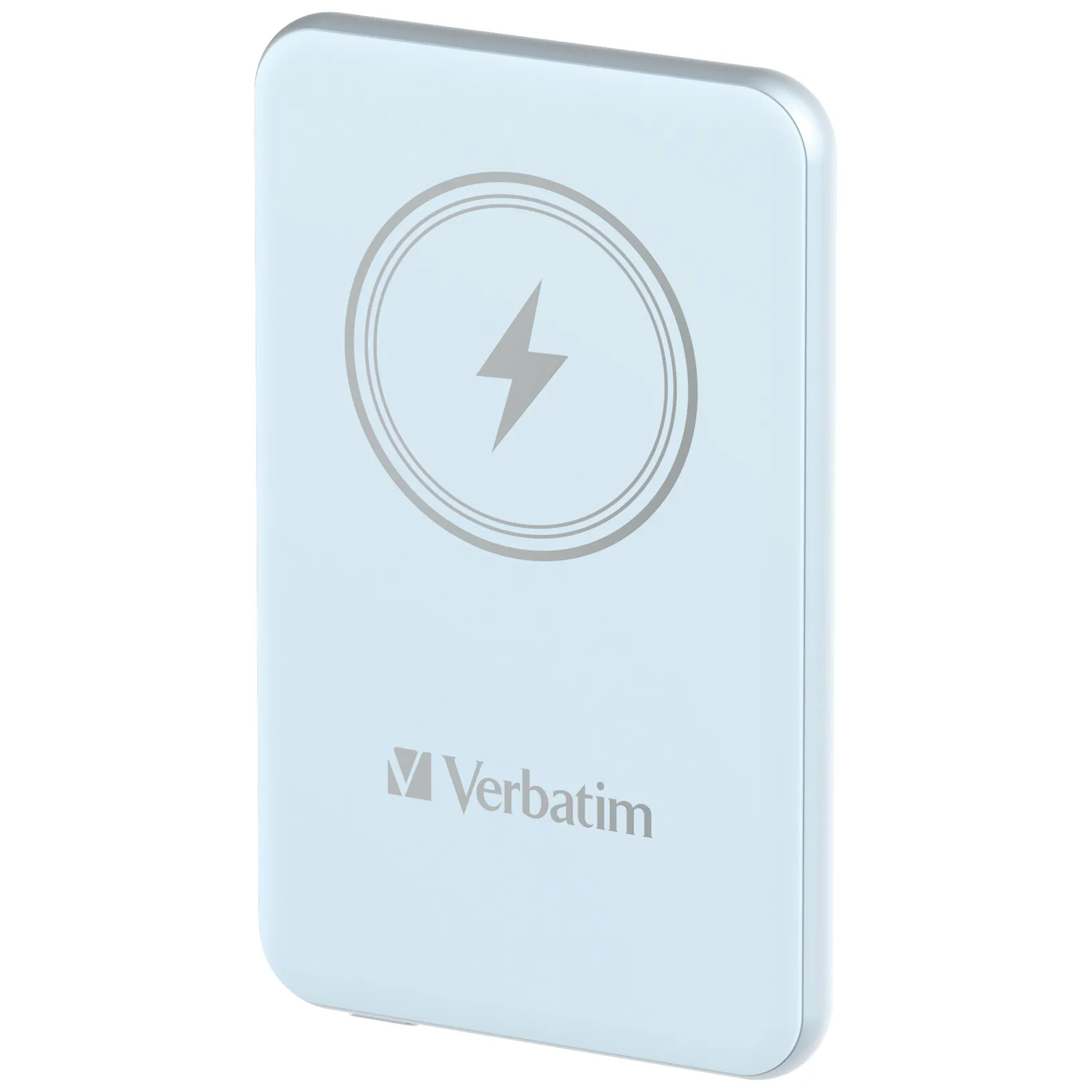 Verbatim Charge n Go Magnetic Wireless -varavirtalähde, 5000 mAh, Sininen