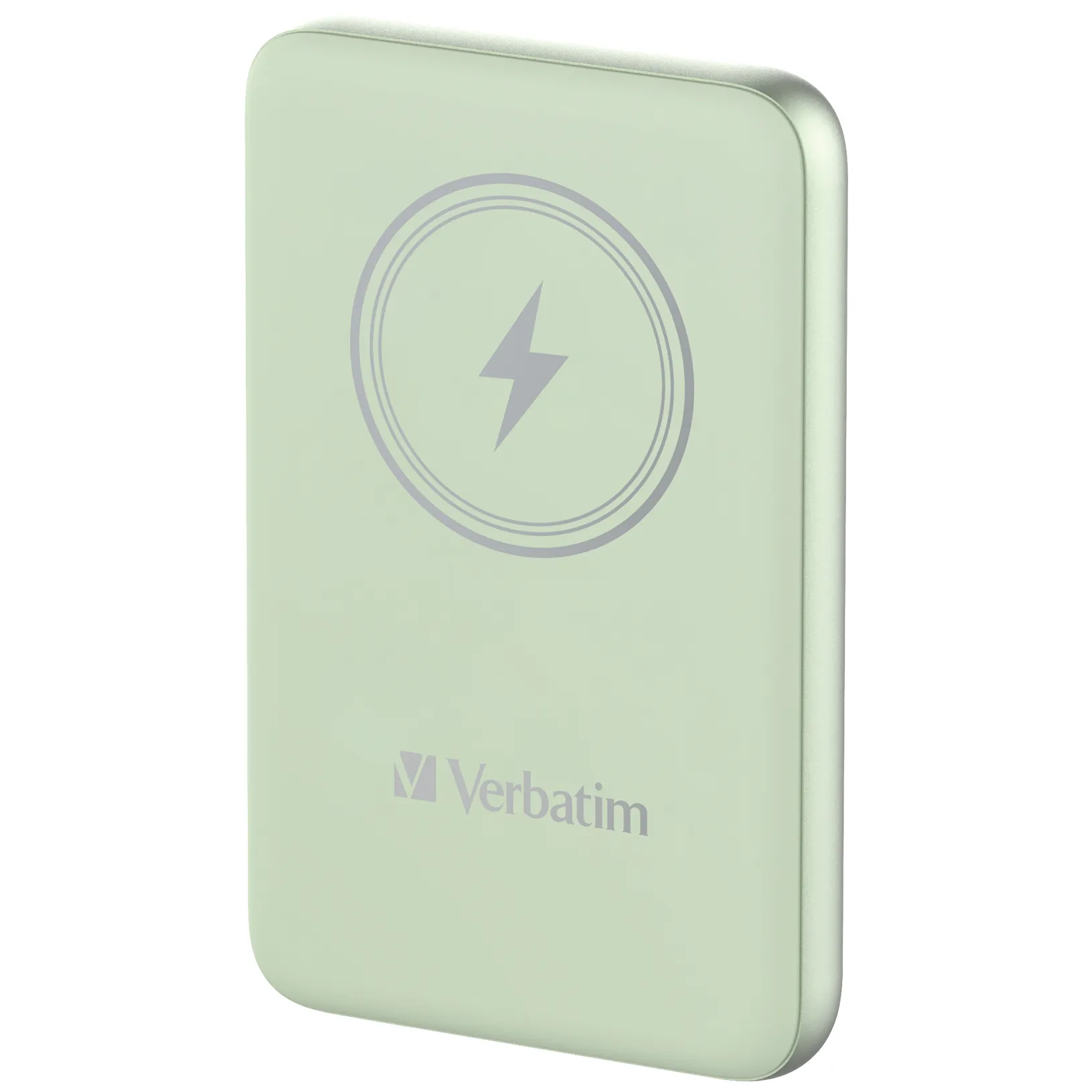 Verbatim Charge n Go Magnetic Wireless -varavirtalähde, 10000 mAh, Vihreä