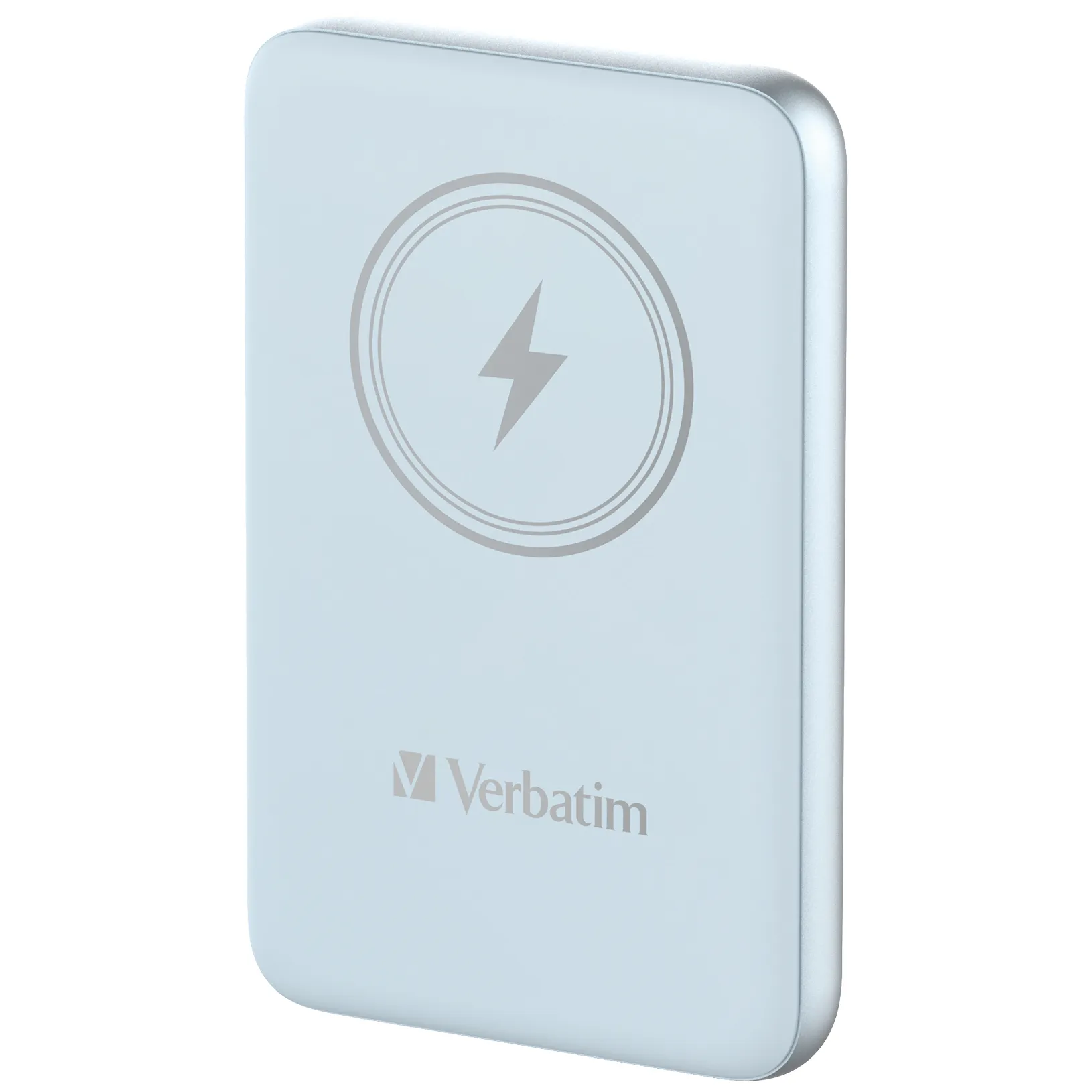 Verbatim Charge n Go Magnetic Wireless -varavirtalähde, 10000 mAh, Sininen
