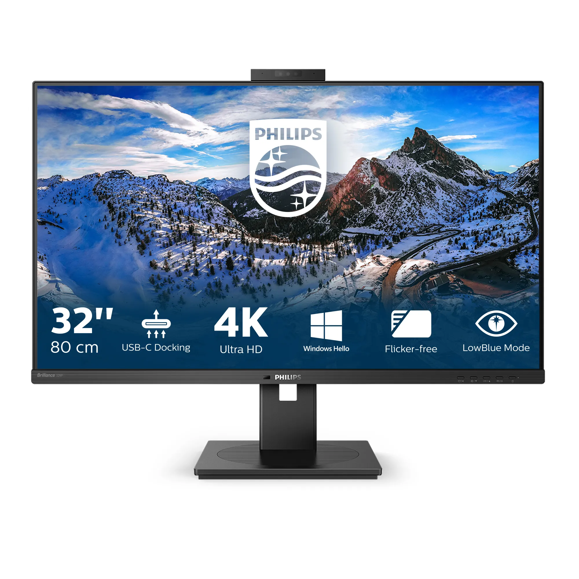 Philips 31.5" P-Line 329P1H, 4K UHD, IPS -näyttö