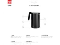 ZWILLING ENFINIGY, 1,5 L, 1850 W, Sort, Plast, Ledningsfri