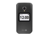 Doro 2424, Simpukka, 6,1 cm (2.4), 3 MP, Bluetooth, 800 mAh, Harmaa, Hopea