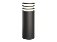 Philips Hue White Lucca - Pedestal light - LED-lamppu - E27 - 9.5 W (samanlainen 60 W) - luokka A+ - lämmin valkoinen valo - antrasiitti