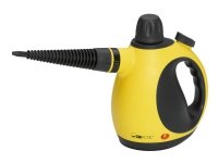 Clatronic DR 3653, Kannettava höyrypesuri, 0,25 L, Musta, Keltainen, 5 m, 1050 W, 220-240 V