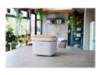 Philips Eco Conscious Edition HD2640/10 5000-sarjan leivänpaahdin, 2 viipale(i)ta, Valkoinen, Painikkeet, Rotaatio, Kiina, 830 W, 0,85 m