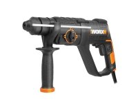 WORX WX337, SDS Plus, Musta, Oranssi, 2 cm, 1050 RPM, 2 J, 5300 IPM