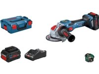 Bosch AKKUVINKELSLIBER GWX 18V-15SC 2X8A L-LAATIKKO
