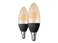 Philips Hue White Filament -kynttilä - E14-polttimot - 2 kpl