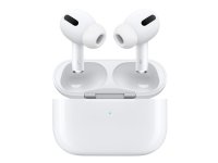 Apple AirPods Pro - 1st Generation - aidot langattomat kuulokkeet mikrofonilla. - korvapää - Bluetooth - aktiivinen kohinanvaimennus - Valkoinen | Magsafe latauskotelo