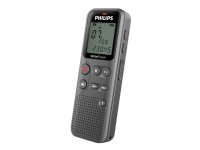 Philips VoiceTracer, 12 kHz, 750 - 18000 Hz, Harmaa, Windows 10/8/7, macOS, 34 x 108 x 19 mm, 46 g