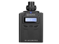 BOYA BY-WXLR8 Pro, Bodypack-lähetin, 48 kanavaa, 250 dBmW, OLED, Musta, 0,5%