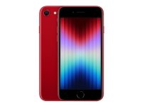 Apple iPhone SE (3. sukupolvi) - (TUOTE) PUNAINEN - 5G älypuhelin - dual-SIM / Sisäinen muisti 64 Gt - LCD-näyttö - 4,7 - 1334 x 750 pikseliä - takakamera 12 MP - etukamera 7 MP - punainen - punainen