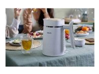 Philips Eco Conscious Edition HD9365/10 5000-sarjan vedenkeitin, 1,7 L, 2200 W, Valkoinen, Veden tason ilmaisin, Johdoton, Suodatus