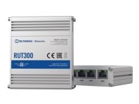 Teltonika RUT300, Ethernet WAN, Nopea Ethernet, Sininen, Metallinen