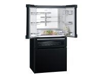 Siemens KF96RSBEA, Vapaasti seisova, Ranskalainen ovi, Musta, LED, CCC, CE, 572 L