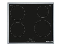 Bosch Serie 4 PIE645BB5E, Musta, Kiinteä, 60 cm, Keittoalueinduktioliesi, Keraaminen lasi, 4 alue(tta)