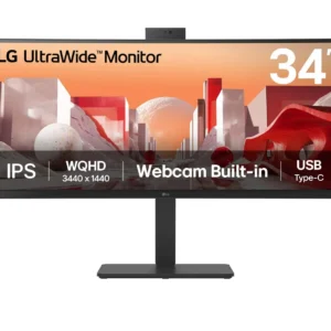 LG B2B 34'' 34BA85QE Webcam