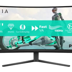 Philips 34" Evnia 3000 34M2C3500L 0.5ms, 180hz, WQHD, VA -kaareva pelinäyttö