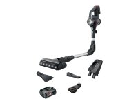 Bosch BBS712A, Pussiton, Musta, Ruostumaton teräs, 0,3 L, Kuiva, Paljas lattia, Matto, Kovat lattiapinnat, Rappusten askelmat, Verhoilu, Akkutaso