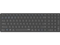 Rapoo RAPOO Keyboard WIRELESS KEYBOARD MULTIMODE E9700M BLADE, 2.4GHz/BT 5.0/BT 3.0 GRAY